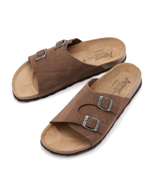 NANO universe(ナノユニバース)の「《WEB限定》AUTENTI/別注スエードシャワーサンダル(サンダル・メンズ・ブラック/ベージュ系その他/アイボリー・42/41/43/40)」の13枚目の写真