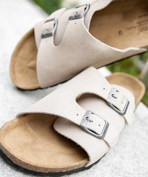 NANO universe(ナノユニバース)の「《WEB限定》AUTENTI/別注スエードシャワーサンダル(サンダル・メンズ・ブラック/ベージュ系その他/アイボリー・42/41/43/40)」の17枚目の写真