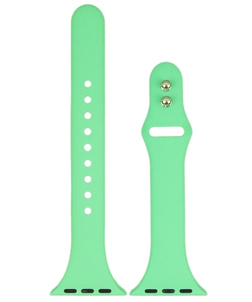 SBG（エスビー）の「アップルウォッチ対応 シリコンカラースリムバンド / SBG（デジタル腕時計・レディース・ホワイト/ライトグレー/ライトブルー/ブラック/ベージュ/ピンク/イエロー/オレンジ/ブルー/アイボリー/ミント/ライトパープル/ピンクベージュ/ネイビー/ラベンダー・40mm/44mm）」の20枚目の写真