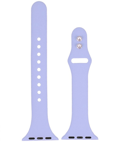 SBG（エスビー）の「アップルウォッチ対応 シリコンカラースリムバンド / SBG（デジタル腕時計・レディース・ホワイト/ライトグレー/ライトブルー/ブラック/ベージュ/ピンク/イエロー/オレンジ/ブルー/アイボリー/ミント/ライトパープル/ピンクベージュ/ネイビー/ラベンダー・40mm/44mm）」の19枚目の写真