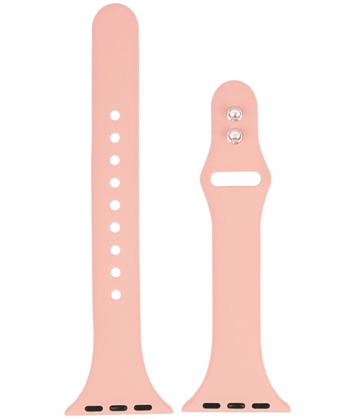 SBG（エスビー）の「アップルウォッチ対応 シリコンカラースリムバンド / SBG（デジタル腕時計・レディース・ホワイト/ライトグレー/ライトブルー/ブラック/ベージュ/ピンク/イエロー/オレンジ/ブルー/アイボリー/ミント/ライトパープル/ピンクベージュ/ネイビー/ラベンダー・40mm/44mm）」の17枚目の写真