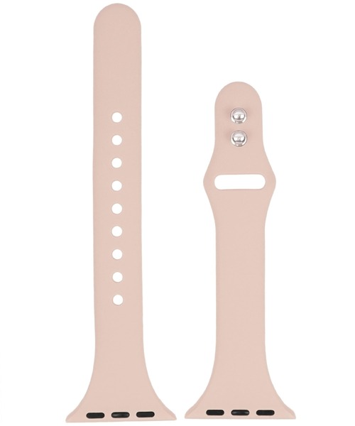 SBG（エスビー）の「アップルウォッチ対応 シリコンカラースリムバンド / SBG（デジタル腕時計・レディース・ホワイト/ライトグレー/ライトブルー/ブラック/ベージュ/ピンク/イエロー/オレンジ/ブルー/アイボリー/ミント/ライトパープル/ピンクベージュ/ネイビー/ラベンダー・40mm/44mm）」の21枚目の写真