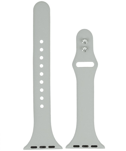 SBG（エスビー）の「アップルウォッチ対応 シリコンカラースリムバンド / SBG（デジタル腕時計・レディース・ホワイト/ライトグレー/ライトブルー/ブラック/ベージュ/ピンク/イエロー/オレンジ/ブルー/アイボリー/ミント/ライトパープル/ピンクベージュ/ネイビー/ラベンダー・40mm/44mm）」の22枚目の写真