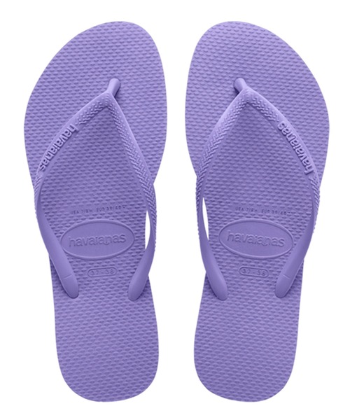 havaianas（ハワイアナス）の「havaianas (ハワイアナス) / Slim サンダル ラバービーチサンダル（サンダル・レディース・ブラック/ゴールド系その他2/ピンク系その他/ゴールド系その他/ホワイト/ネイビー/パープル系その他/ピンク系その他2/グリーン系その他/グレー/ゴールド/その他/ベージュ/その他2/ブルー系その他/イエロー系その他/グリーン系その他2/ピンク系その他3/ライラック/オリーブ/ピンク系その他4・23/24.5/25.5/22）」の21枚目の写真