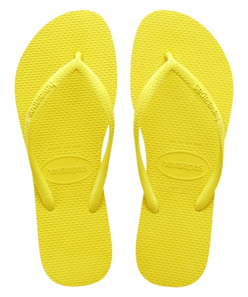 havaianas（ハワイアナス）の「havaianas (ハワイアナス) / Slim サンダル ラバービーチサンダル（サンダル・レディース・ブラック/ゴールド系その他2/ピンク系その他/ゴールド系その他/ホワイト/ネイビー/パープル系その他/ピンク系その他2/グリーン系その他/グレー/ゴールド/その他/ベージュ/その他2/ブルー系その他/イエロー系その他/グリーン系その他2/ピンク系その他3/ライラック/オリーブ/ピンク系その他4・23/24.5/25.5/22）」の12枚目の写真