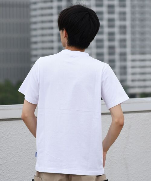 SHIPS（シップス）の「【SHIPS別注】NOWARTT: オーガニックコットン プリント Tシャツ（Tシャツ/カットソー・メンズ・ホワイト系/ストーン/ライトホワイト/ホワイト・SMALL/MEDIUM/LARGE/X-LARGE）」の7枚目の写真