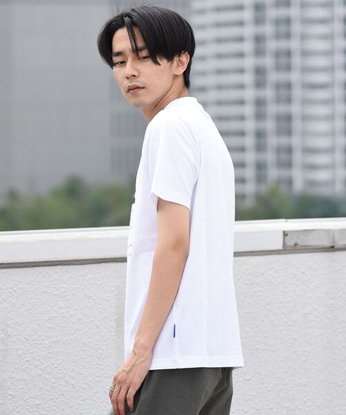 SHIPS（シップス）の「【SHIPS別注】NOWARTT: オーガニックコットン プリント Tシャツ（Tシャツ/カットソー・メンズ・ホワイト系/ストーン/ライトホワイト/ホワイト・SMALL/MEDIUM/LARGE/X-LARGE）」の10枚目の写真