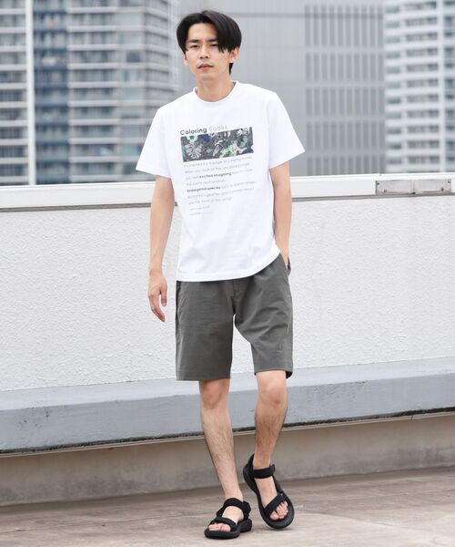 SHIPS（シップス）の「【SHIPS別注】NOWARTT: オーガニックコットン プリント Tシャツ（Tシャツ/カットソー・メンズ・ホワイト系/ストーン/ライトホワイト/ホワイト・SMALL/MEDIUM/LARGE/X-LARGE）」の12枚目の写真