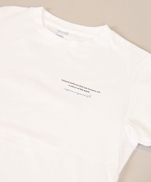 SHIPS（シップス）の「【SHIPS別注】NOWARTT: オーガニックコットン プリント Tシャツ（Tシャツ/カットソー・メンズ・ホワイト系/ストーン/ライトホワイト/ホワイト・SMALL/MEDIUM/LARGE/X-LARGE）」の20枚目の写真