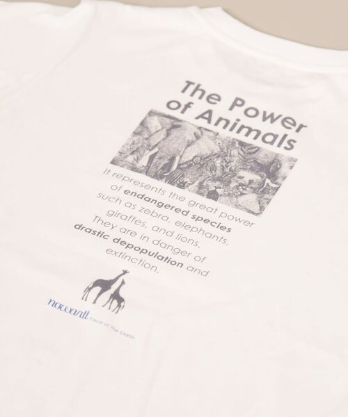 SHIPS（シップス）の「【SHIPS別注】NOWARTT: オーガニックコットン プリント Tシャツ（Tシャツ/カットソー・メンズ・ホワイト系/ストーン/ライトホワイト/ホワイト・SMALL/MEDIUM/LARGE/X-LARGE）」の22枚目の写真
