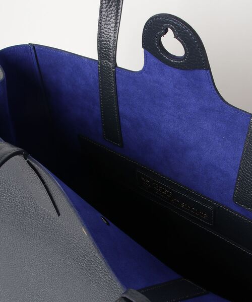 TOFF&LOADSTONE（トフアンドロードストーン）の「ブラスボタン シュリンク（L）（トートバッグ・メンズ・ダークネイビー/グレー/ブラック・FREE）」の9枚目の写真