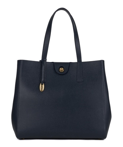 TOFF&LOADSTONE（トフアンドロードストーン）の「ブラスボタン シュリンク（L）（トートバッグ・メンズ・ダークネイビー/グレー/ブラック・FREE）」の3枚目の写真