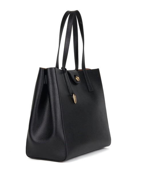 TOFF&LOADSTONE（トフアンドロードストーン）の「ブラスボタン シュリンク（L）（トートバッグ・メンズ・ダークネイビー/グレー/ブラック・FREE）」の4枚目の写真