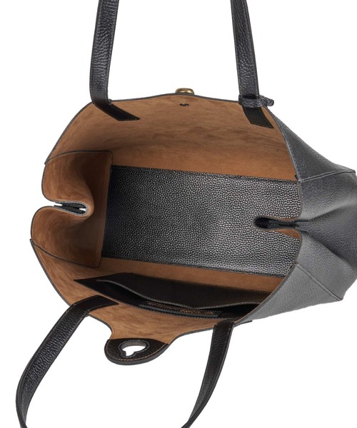 TOFF&LOADSTONE（トフアンドロードストーン）の「ブラスボタン シュリンク（L）（トートバッグ・メンズ・ダークネイビー/グレー/ブラック・FREE）」の15枚目の写真