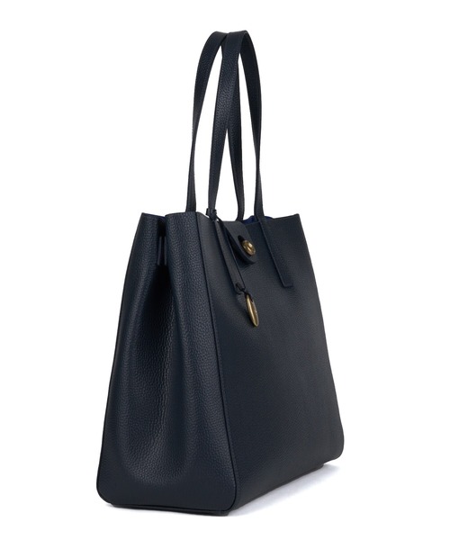 TOFF&LOADSTONE（トフアンドロードストーン）の「ブラスボタン シュリンク（L）（トートバッグ・メンズ・ダークネイビー/グレー/ブラック・FREE）」の11枚目の写真