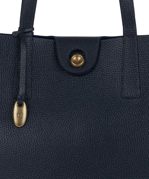 TOFF&LOADSTONE（トフアンドロードストーン）の「ブラスボタン シュリンク（L）（トートバッグ・メンズ・ダークネイビー/グレー/ブラック・FREE）」の14枚目の写真