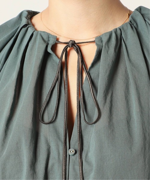 IENA LA BOUCLE(イエナラブークル)の「IENA LA BOUCLE 綿ボイル ボリュームブラウス◆(シャツ/ブラウス・レディース・ブラック/レッド/ブルー・FREE)」の15枚目の写真