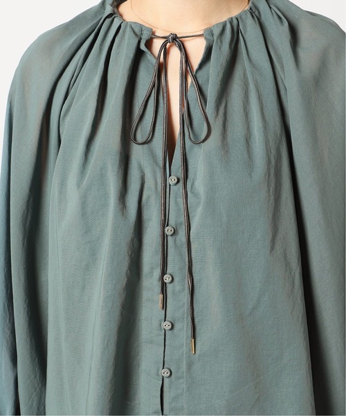 IENA LA BOUCLE(イエナラブークル)の「IENA LA BOUCLE 綿ボイル ボリュームブラウス◆(シャツ/ブラウス・レディース・ブラック/レッド/ブルー・FREE)」の16枚目の写真