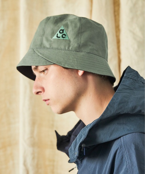 And A(アンドエー)の「AlexanderLeeChang アレキサンダーリーチャン / REVERSIBLE W BLIM HAT リバーシブル ダブルブリム刺繍バケットハット / AC052123(ハット・メンズ・ブルー/オリーブ・2/3)」の2枚目の写真