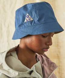 And A | AlexanderLeeChang アレキサンダーリーチャン / REVERSIBLE W BLIM HAT リバーシブル ダブルブリム刺繍バケットハット / AC052123(ハット)