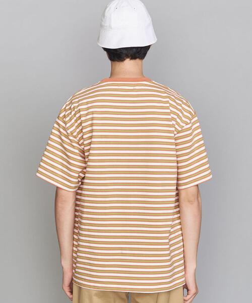 BEAUTY&YOUTH UNITED ARROWS（ビューティーアンドユースユナイテッドアローズ）の「＜TOWN＞ 90BORDER BGE/Tシャツ（Tシャツ/カットソー・メンズ・ベージュ・SMALL/MEDIUM/LARGE/X-LARGE）」の4枚目の写真