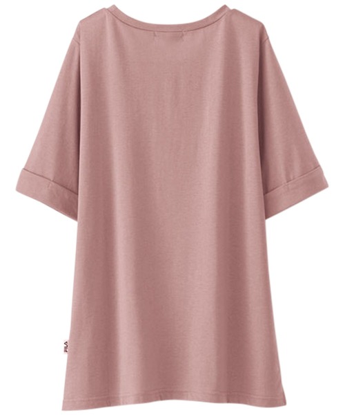 BELLUNA PLUS（ベルーナ）の「ＦＩＬＡ　切替デザインＴシャツ（Tシャツ/カットソー・レディース・ピンク/ブルー/チャコール・MEDIUM/LARGE/X-LARGE）」の10枚目の写真