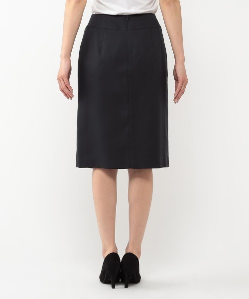 MEW'S REFINED CLOTHES（ミューズリファインドクローズ）の「洗える接触冷感タイトスカート（スカート・レディース・グレー/ベージュ/ネイビー・MEDIUM/LARGE/SMALL）」の7枚目の写真