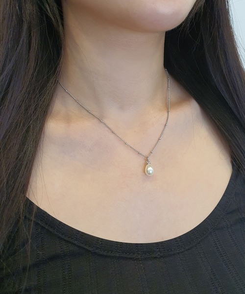 CEMONEMO（セモネモ）の「2連パールネックレス / ネックレス 2セット（ネックレス・レディース・シルバー/ゴールド・FREE）」の14枚目の写真