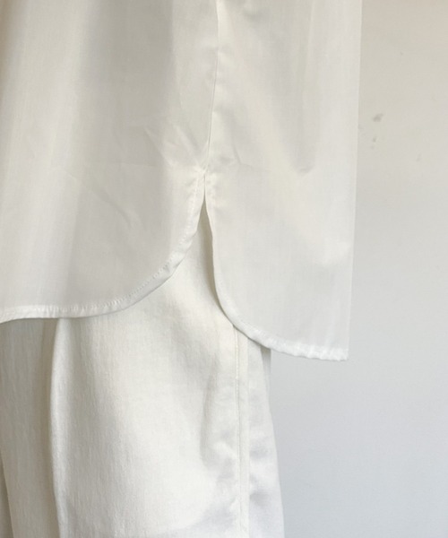 ottilie（オティーリエ）の「レース襟ブラウス（シャツ/ブラウス・レディース・オフホワイト/ブラック・FREE）」の14枚目の写真
