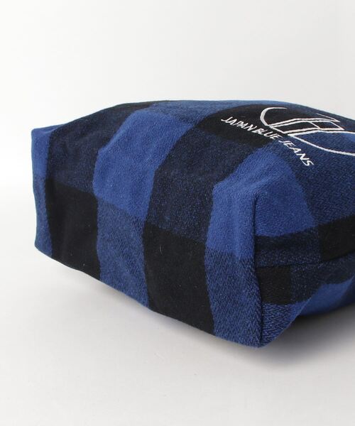 JAPAN BLUE JEANS(ジャパンブルージーンズ)の「メルトントートバッグ(トートバッグ・メンズ・チェック・FREE)」の10枚目の写真