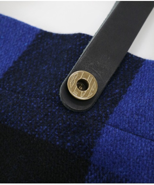 JAPAN BLUE JEANS(ジャパンブルージーンズ)の「メルトントートバッグ(トートバッグ・メンズ・チェック・FREE)」の5枚目の写真