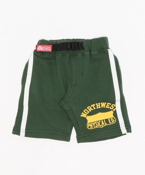 OFFICIAL TEAM(オフィシャルチーム)の「TOMPKINS LINE SWEAT SHORTS(その他パンツ・キッズ・グリーン/グレー/ブラック/ネイビー/レッド・100/130/140/90/120/110/80)」の3枚目の写真