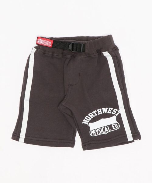 OFFICIAL TEAM(オフィシャルチーム)の「TOMPKINS LINE SWEAT SHORTS(その他パンツ・キッズ・グリーン/グレー/ブラック/ネイビー/レッド・100/130/140/90/120/110/80)」の1枚目の写真