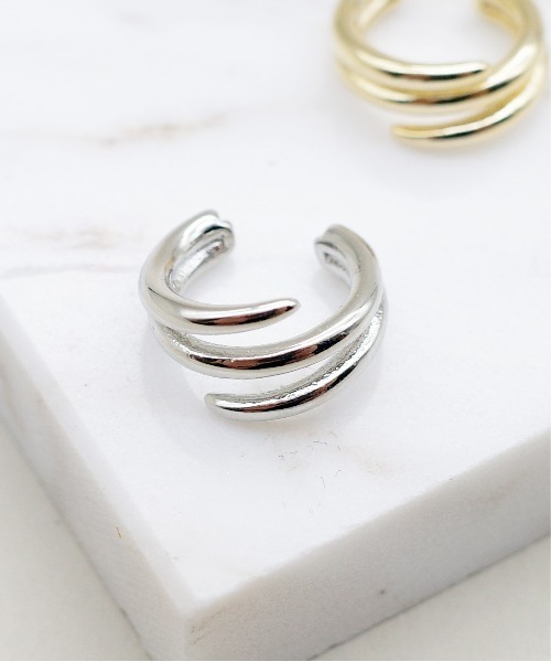 SIGNAL(シグナル)の「【SIGNAL/シグナル】ラインイヤーカフ(イヤーカフ・レディース・シルバー/ゴールド・FREE)」の1枚目の写真