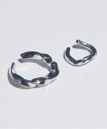 mille blanc（ミルブラン）の「日本製 ニッケルフリー メタルセットイヤーカフ（イヤーカフ）」