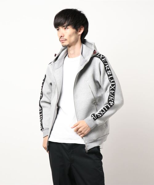 CERCA（チェルカ）の「RM/ボンディングジップアップパーカー（パーカー・メンズ・グレー/ブラック/オフホワイト・LARGE/MEDIUM）」の7枚目の写真