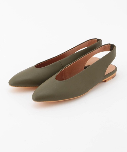 ROPE'（ロペ）の「スリングバックシューズ（パンプス・レディース・ブラック/カーキ・36/37/36.5/37.5/35.5）」の3枚目の写真