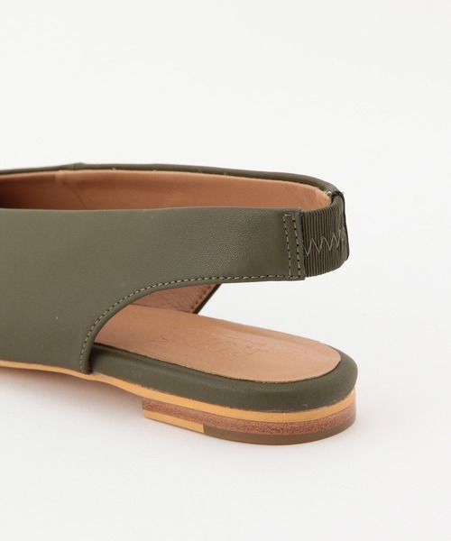 ROPE'（ロペ）の「スリングバックシューズ（パンプス・レディース・ブラック/カーキ・36/37/36.5/37.5/35.5）」の6枚目の写真