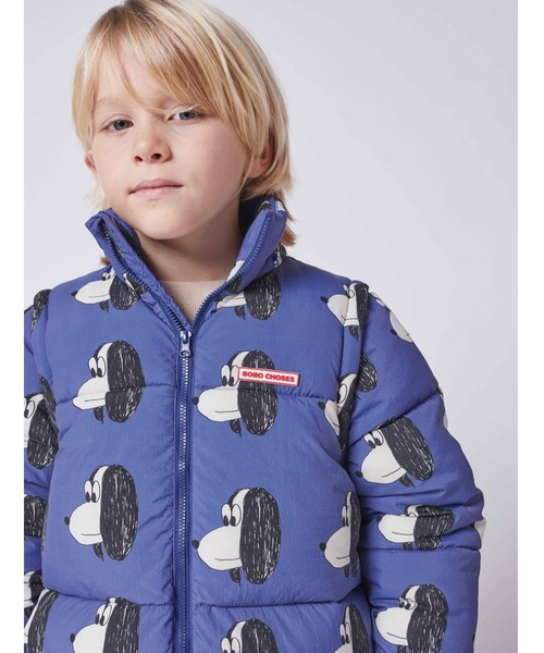 BOBO CHOSES(ボボショーズ)の「Doggie All Over Recycled PAdded jacket(その他アウター・キッズ・ネイビー系・8YEAR/2-3YEAR/6-7YEAR/4-5YEAR)」の12枚目の写真