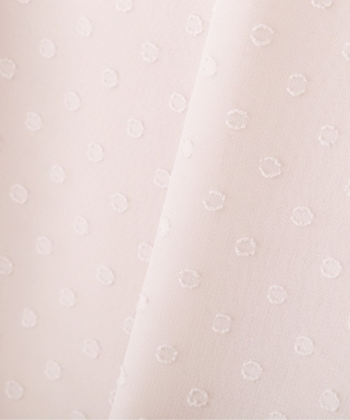 PROPORTION BODY DRESSING（プロポーションボディドレッシング）の「シャーリングネックドットブラウス / 1211210900（シャツ/ブラウス・レディース・ブラック/ホワイト系その他/グレー・SMALL/MEDIUM）」の22枚目の写真