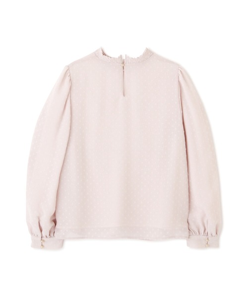 PROPORTION BODY DRESSING（プロポーションボディドレッシング）の「シャーリングネックドットブラウス / 1211210900（シャツ/ブラウス・レディース・ブラック/ホワイト系その他/グレー・SMALL/MEDIUM）」の16枚目の写真