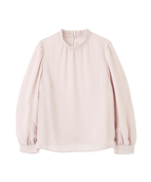 PROPORTION BODY DRESSING（プロポーションボディドレッシング）の「シャーリングネックドットブラウス / 1211210900（シャツ/ブラウス・レディース・ブラック/ホワイト系その他/グレー・SMALL/MEDIUM）」の15枚目の写真