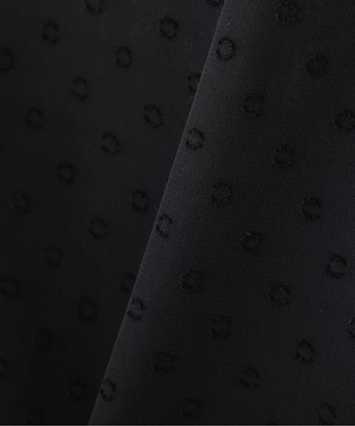 PROPORTION BODY DRESSING（プロポーションボディドレッシング）の「シャーリングネックドットブラウス / 1211210900（シャツ/ブラウス・レディース・ブラック/ホワイト系その他/グレー・SMALL/MEDIUM）」の14枚目の写真