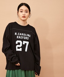 ADAM ET ROPE' | フットボールロンT(Tシャツ/カットソー)