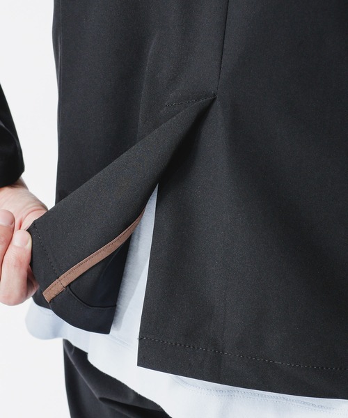NANO universe（ナノユニバース）の「ダメリーノ SOLOTEX 4WAY ストレッチセットアップ（セットアップ・メンズ・グレー/ブラック/ネイビー/ブラウン・L/XL/M/S）」の16枚目の写真