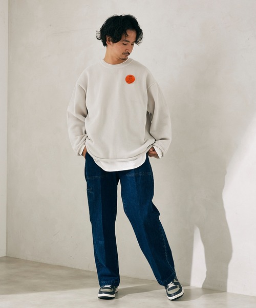 JOURNAL STANDARD relume（ジャーナルスタンダード　レリューム）の「＜Relume Jeans＞ベイカースラックスパンツ（デニムパンツ・メンズ・ブラック/ダークインディゴブルー/ライトインディゴブルー・1/2）」の8枚目の写真