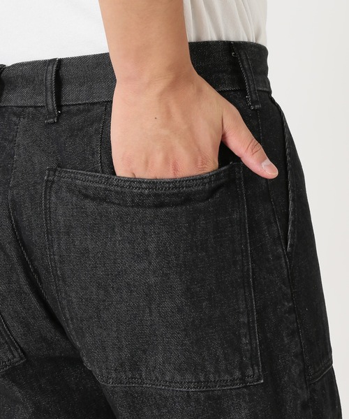 JOURNAL STANDARD relume（ジャーナルスタンダード　レリューム）の「＜Relume Jeans＞ベイカースラックスパンツ（デニムパンツ・メンズ・ブラック/ダークインディゴブルー/ライトインディゴブルー・1/2）」の12枚目の写真