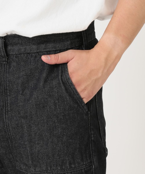 JOURNAL STANDARD relume（ジャーナルスタンダード　レリューム）の「＜Relume Jeans＞ベイカースラックスパンツ（デニムパンツ・メンズ・ブラック/ダークインディゴブルー/ライトインディゴブルー・1/2）」の18枚目の写真