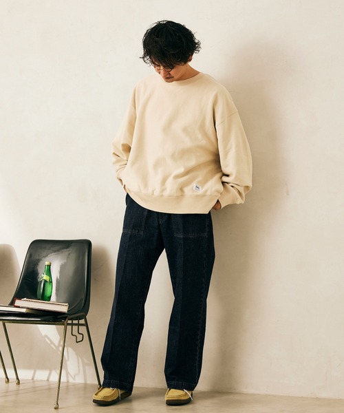 JOURNAL STANDARD relume（ジャーナルスタンダード　レリューム）の「＜Relume Jeans＞ベイカースラックスパンツ（デニムパンツ・メンズ・ブラック/ダークインディゴブルー/ライトインディゴブルー・1/2）」の7枚目の写真