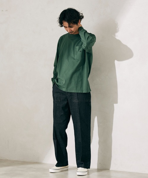 JOURNAL STANDARD relume（ジャーナルスタンダード　レリューム）の「＜Relume Jeans＞ベイカースラックスパンツ（デニムパンツ・メンズ・ブラック/ダークインディゴブルー/ライトインディゴブルー・1/2）」の16枚目の写真